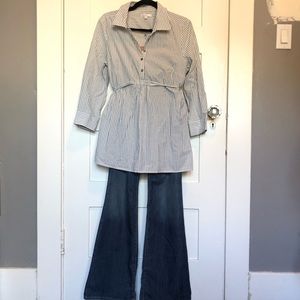 Gap Maternity Shirt and Jeans